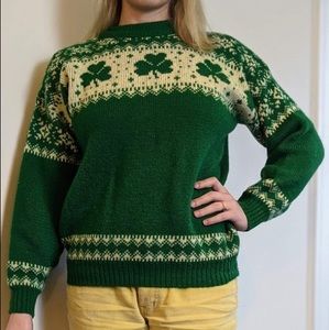Vintage Blarney Castle Irish Wool Sweater